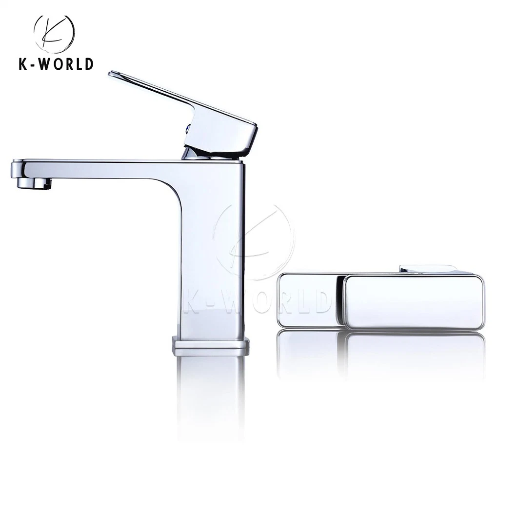 K-World Zinc Single Hole Basin Faucet Fabricators ODM Lavatorio personalizado Grifo China corriente ajustable Acero inoxidable lavabo Mezclador grifo grifo