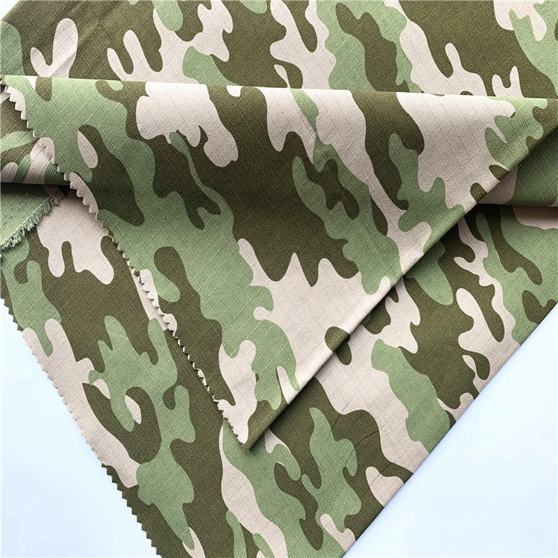 Modern Design PU PVC Coating Waterproof Military Style 600d Polyester Camouflage Print Fabric Bag Material