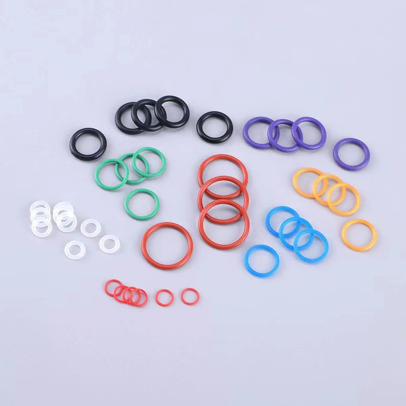 Low Price Custom Circular Fluororubber Automotive FKM Rubber Seals