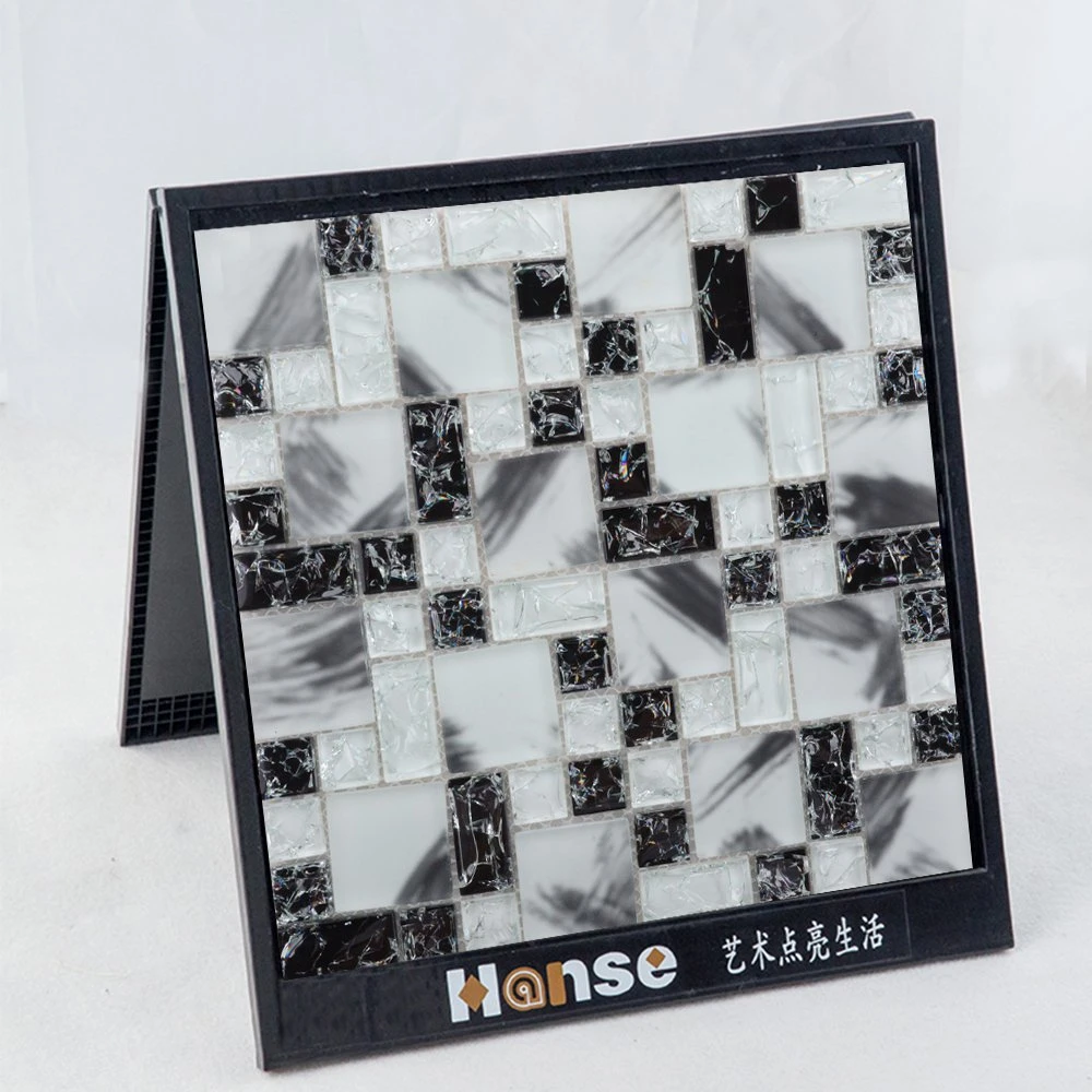 Fábrica de Foshan exquisitamente realizados 300X300 Crystal Mosaico hielo