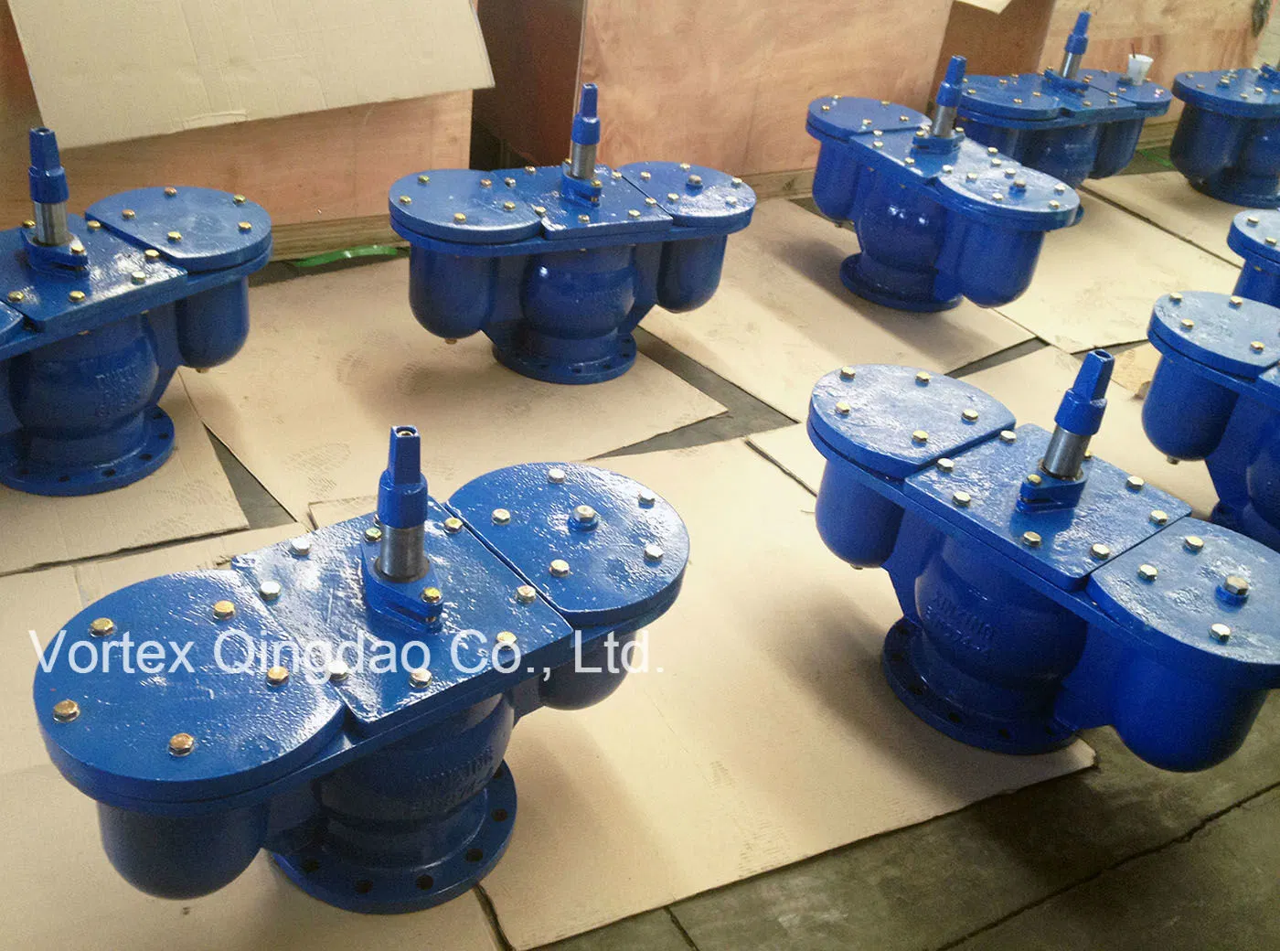 Dois orifícios de Extremidade do Flange com isolamento interior da válvula de ar