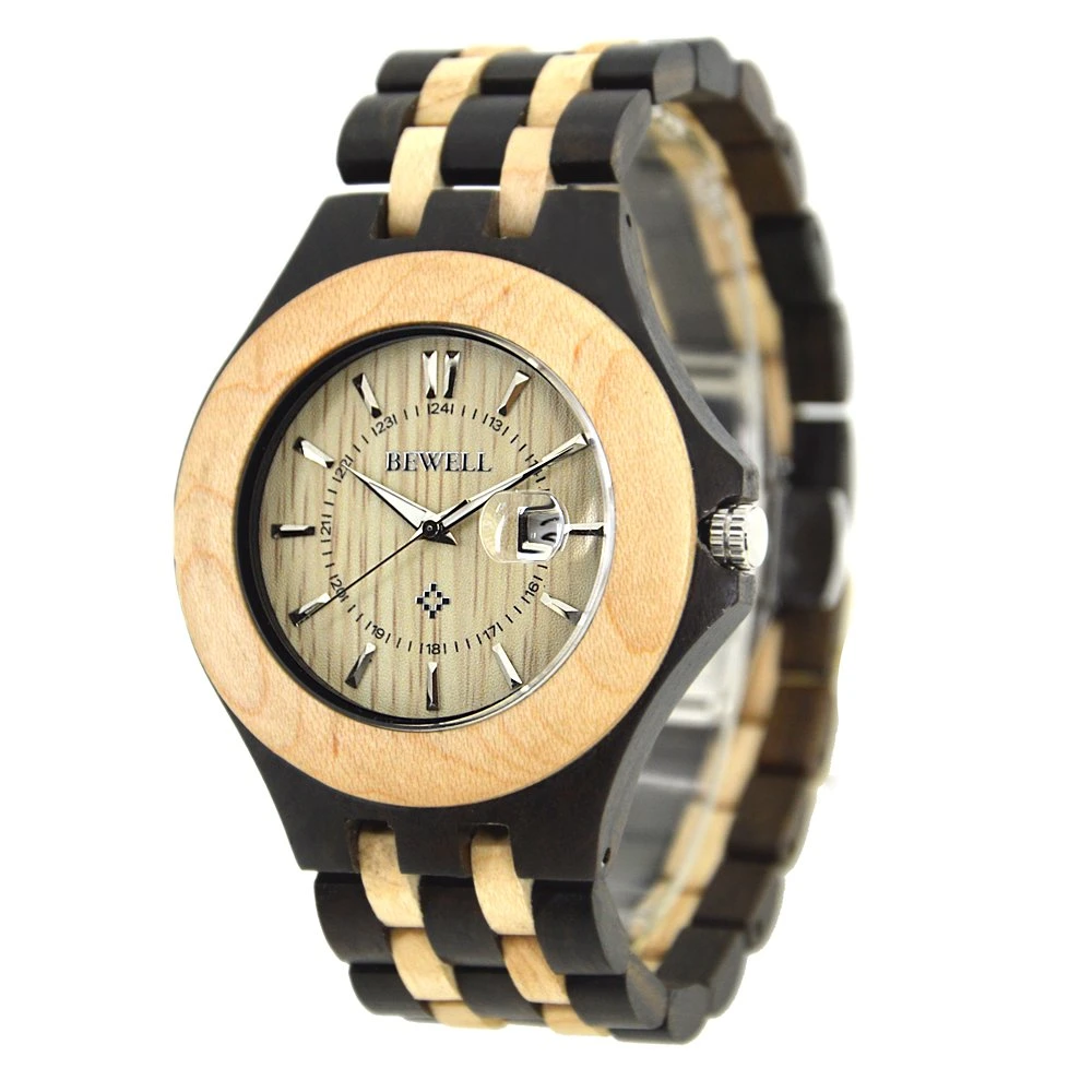 Factory Price High Quality Men Wood Watches with Sandalwood Custom Logo with Private Label Timepiece Relojes