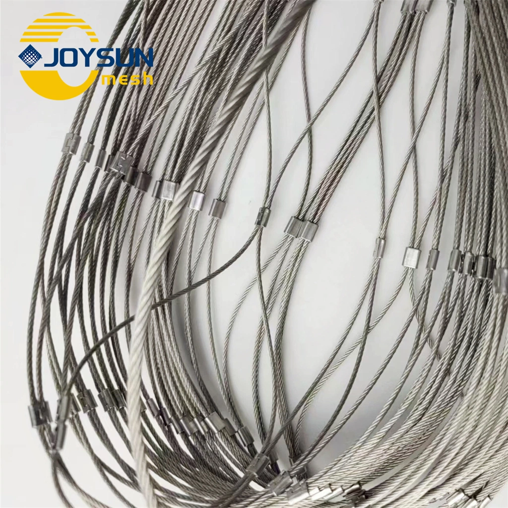 SUS316 Stainless Steel Wire Cable Dropped Object Prevention Net