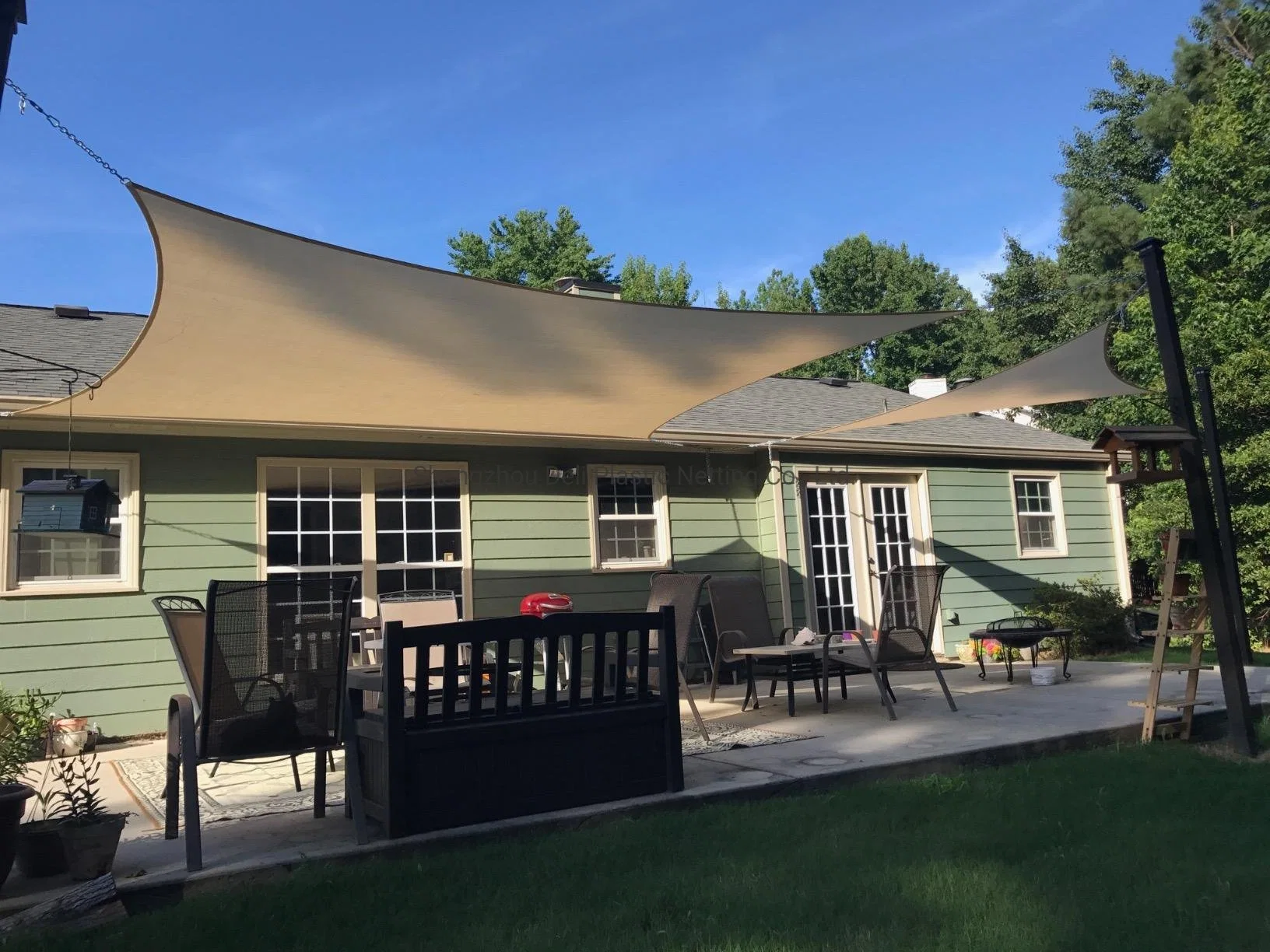 Sun Shade Sail UV Block Canopy for Patio Backyard Garden