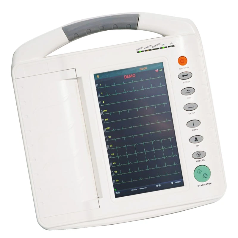 Best Price High-Resolution Digital ECG Machine Hospital Medical Equipment 12 Channel ECG Machine Hospital ECG Machine