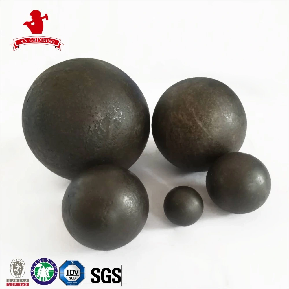 Acero forjado de irrompible Bolas para molienda para minas de metal Molino de bolas