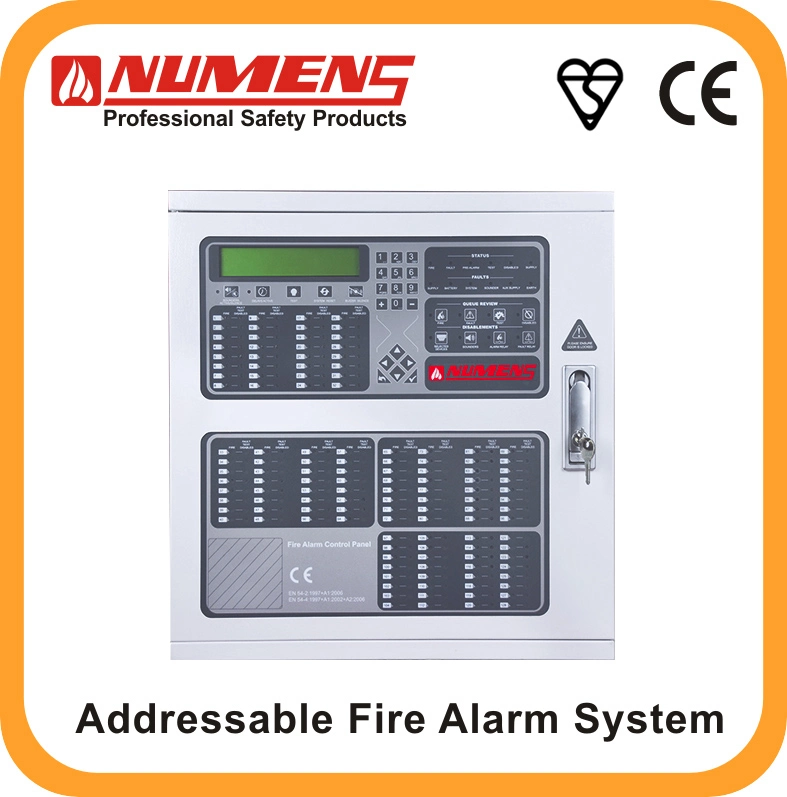 En Approval Fire Alarm System Addressable Control Panel