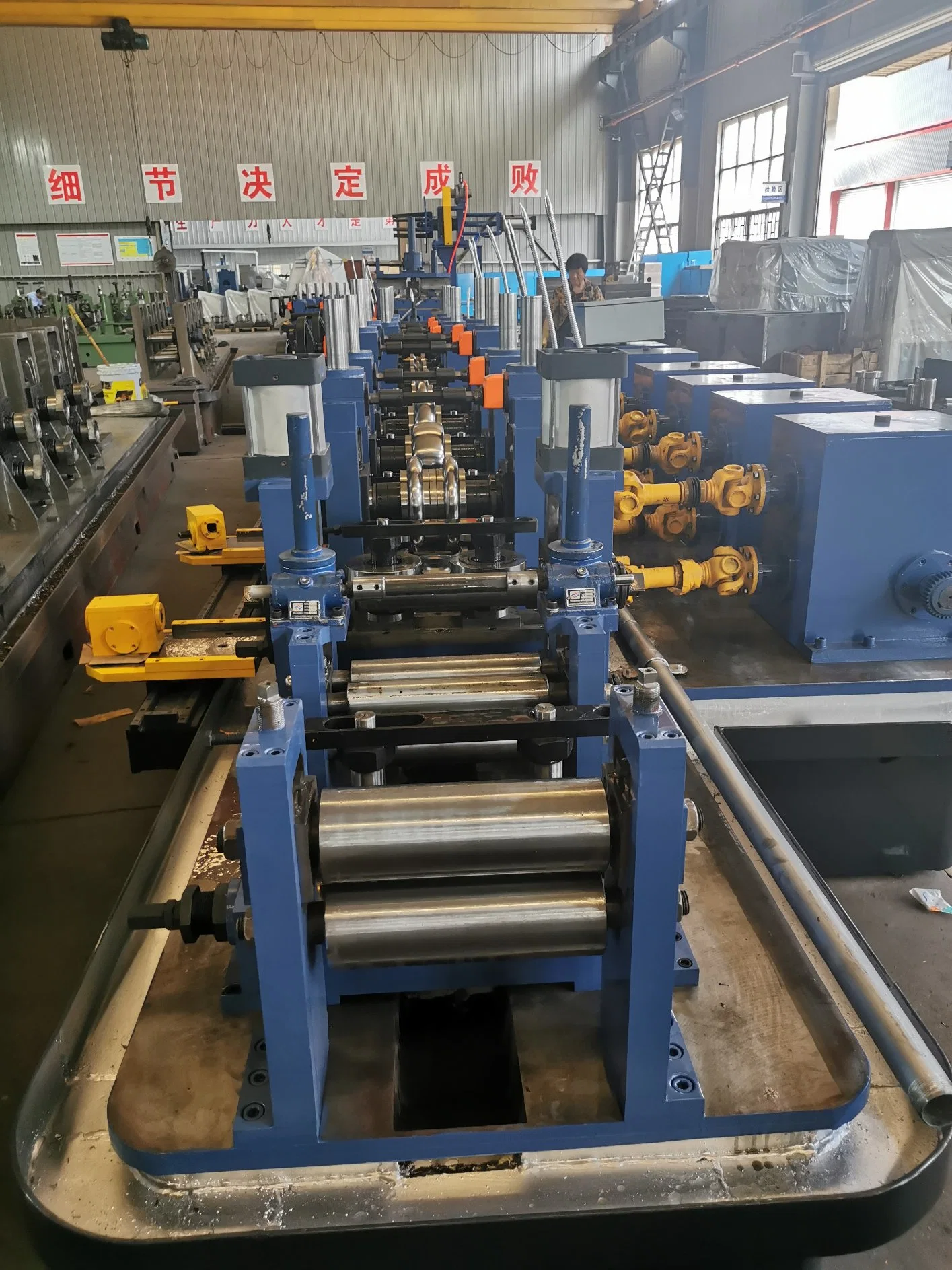 Pipe Production Line BS Standard, Roll Forming Line Large Size