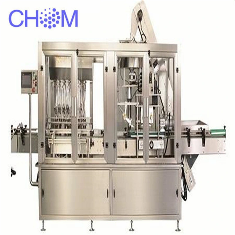 Used Fully Automatic Essential Oil Cosmetic Bottle Washing and Filling Integrated Machine