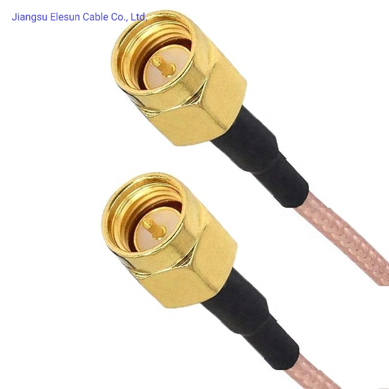 Rg179 SMA Coaxial Cable RF for Antenna, WiFi, Router