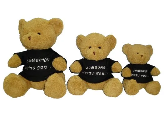 Regalo promocional personalizado bebé suave Peluche peluche de los niños la Navidad Santa ciervos Toy