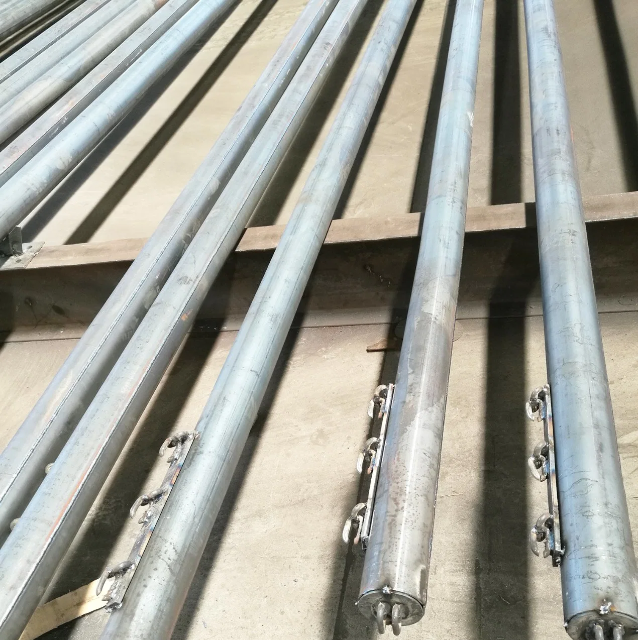 S355 Steel Galvanized Hot Rolled Light Pole