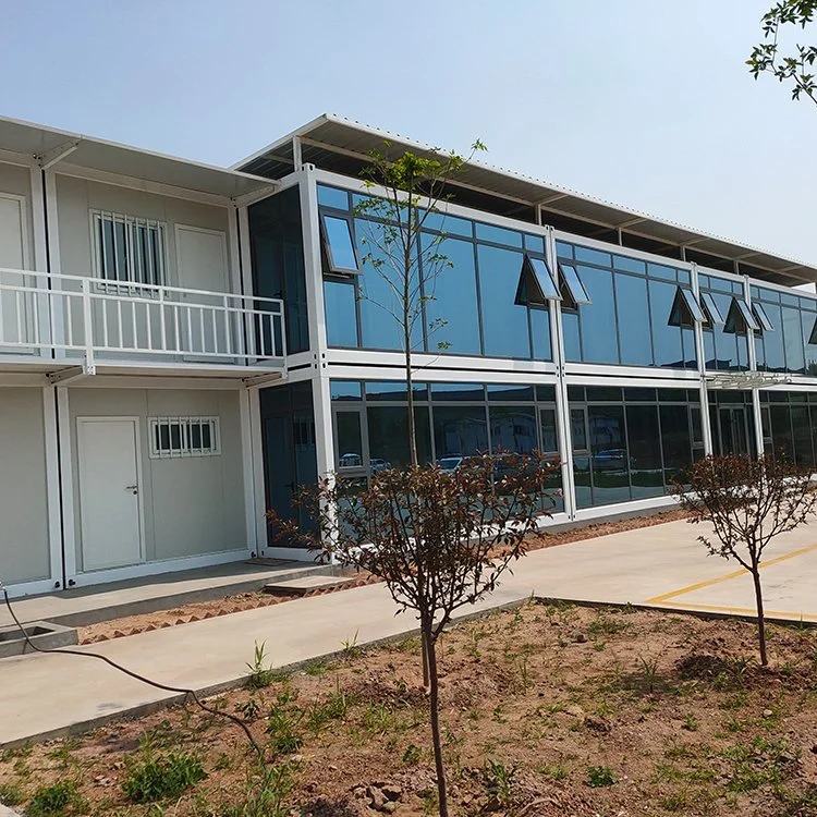 Factory Price Hotel Waterproof Prefabricated Office Building Steel Flat Pack Container House