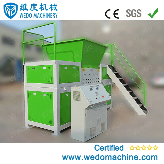 2022 Big Discount The Last Year Excellent Technology Double Shaft Plastic Wood Film Tyre Tire Paper Plastic Shredder Machine