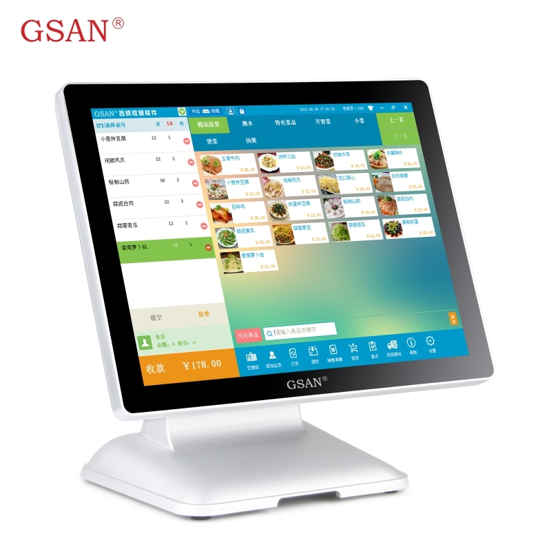 All in One PC Touchscreen Supermarket Cash Register