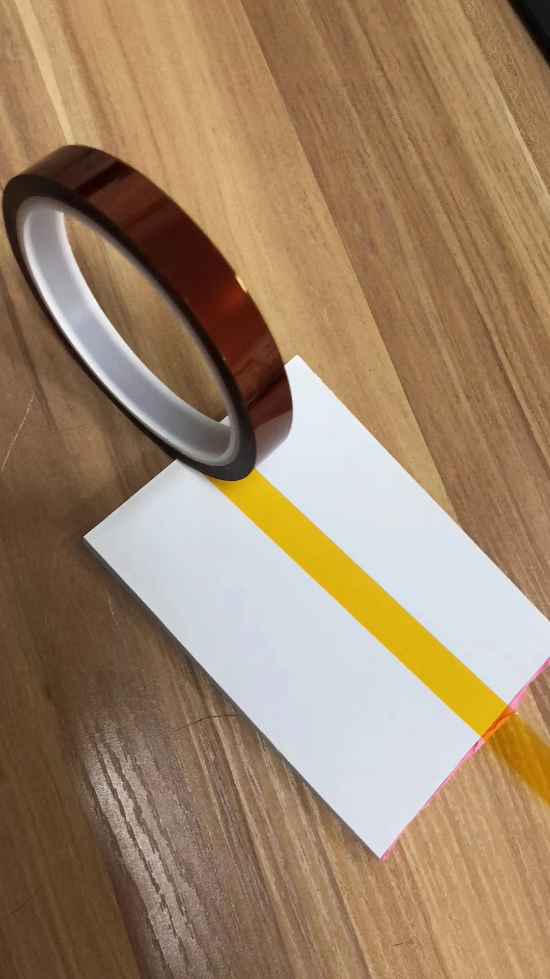 SMT Protection 0.053mm Heat Resistant Insulation Tape Polyimide Log Roll Tape