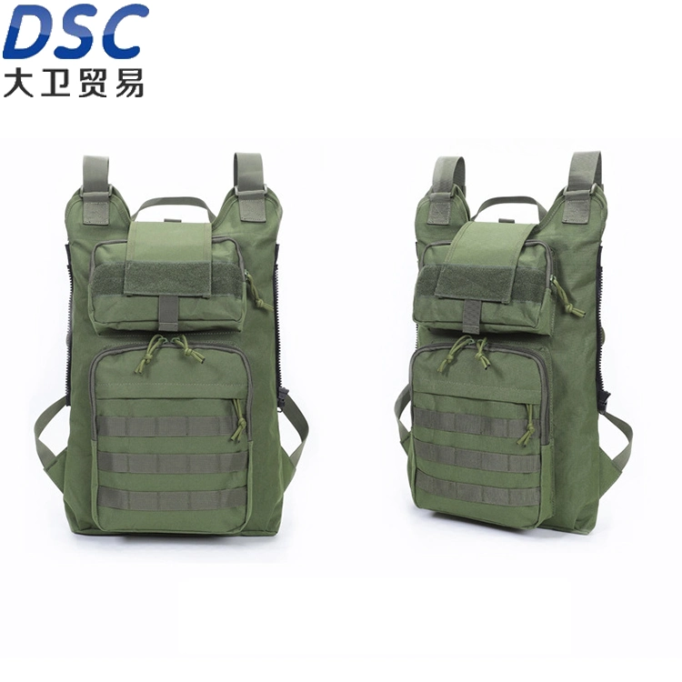 Sac de veste de combat d'engrenage d'assaut Outdoor Chasse Camping L'Hydratation sac à dos pliable