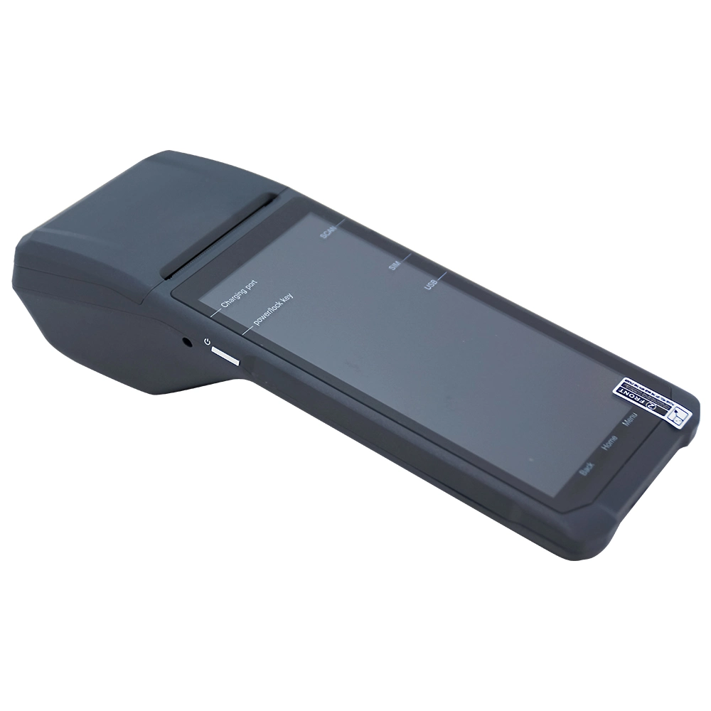 6 Inch Android Handheld POS Smart Mobile Terminal with Printer and Scanner