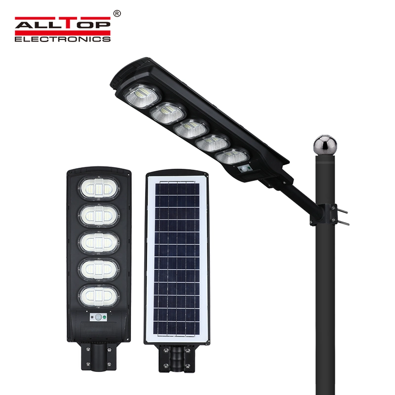 Impermeable al aire libre SMD IP65 50W 100W 150W 200W 250W 300W Todo en uno de Alumbrado Público LED Solar el ahorro de energía integrada de inundaciones de la luz de la calle de la luz solar