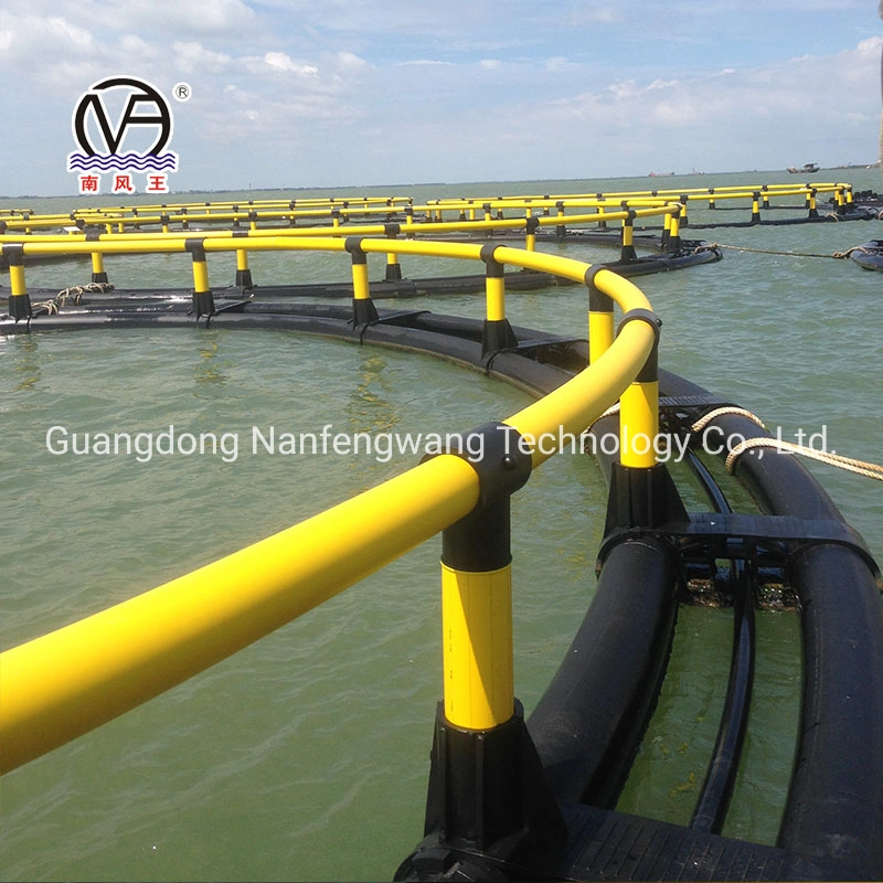 Simple Round Floating Cage Lake Breeding Equipment Manufacturer