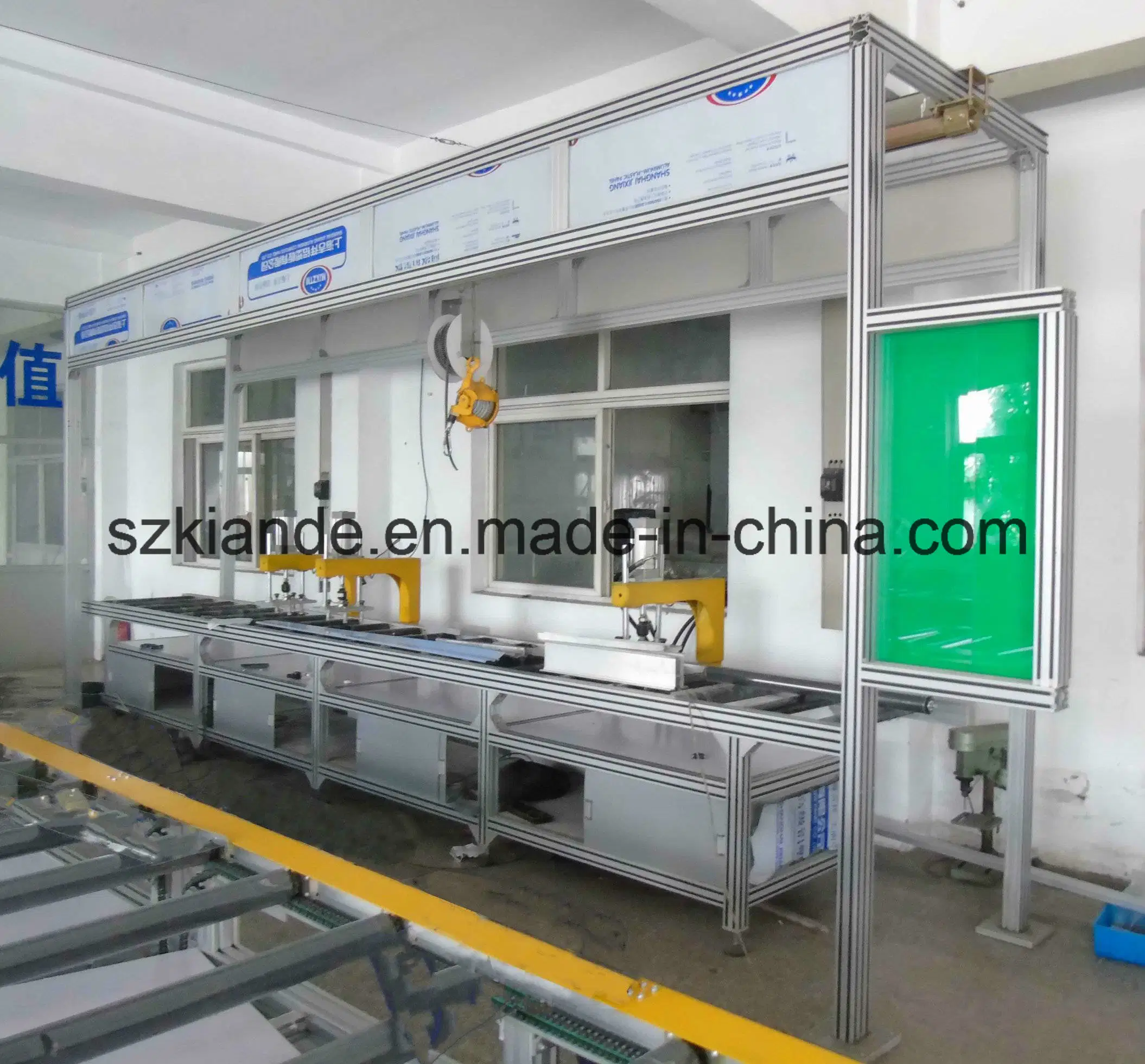 Busbar sándwich máquina Compact Busduct Conjunto de la línea de fabricación