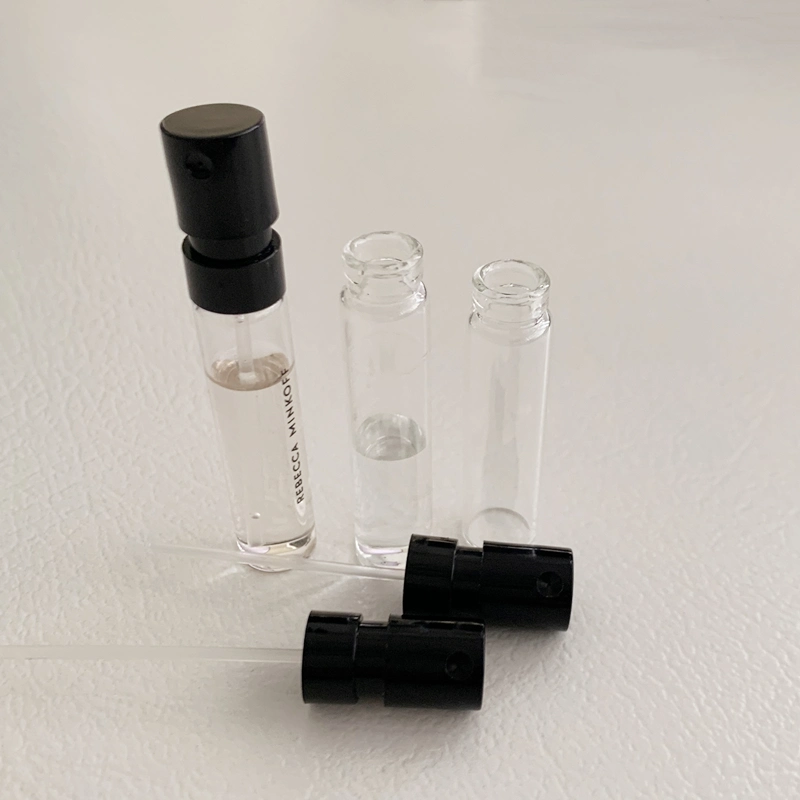 1ml 2ml 3ml 5ml Perfume Tester Sampe Vial Glass Cosmetic Serum Essential Oil Bottle