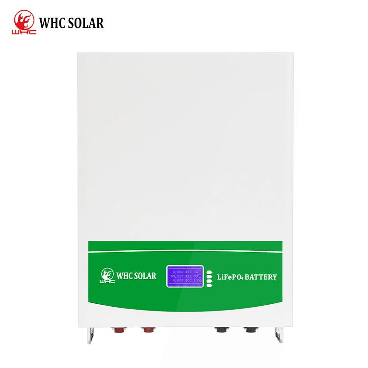 Whc Solar Vente en gros de batteries lithium-ion 51,2V100ah LiFePO4 Powerwall Batterie au lithium.