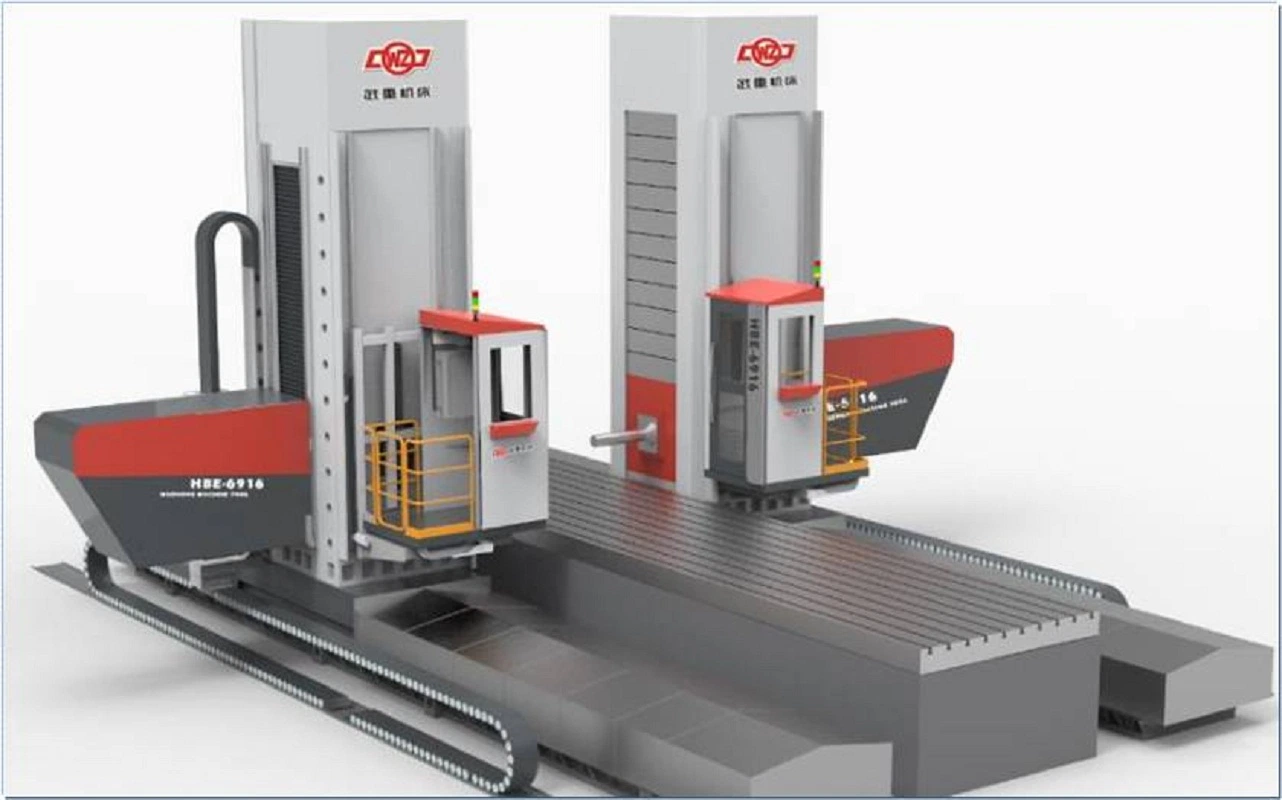 D-Hba69 Máquina de Fresagem e Mandrilamento de Tipo de Piso de Dupla Extremidade CNC