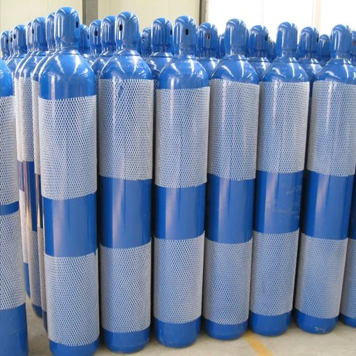 High Pressure Nitrogen Aluminum Gas Bottles Nitrogen Gas