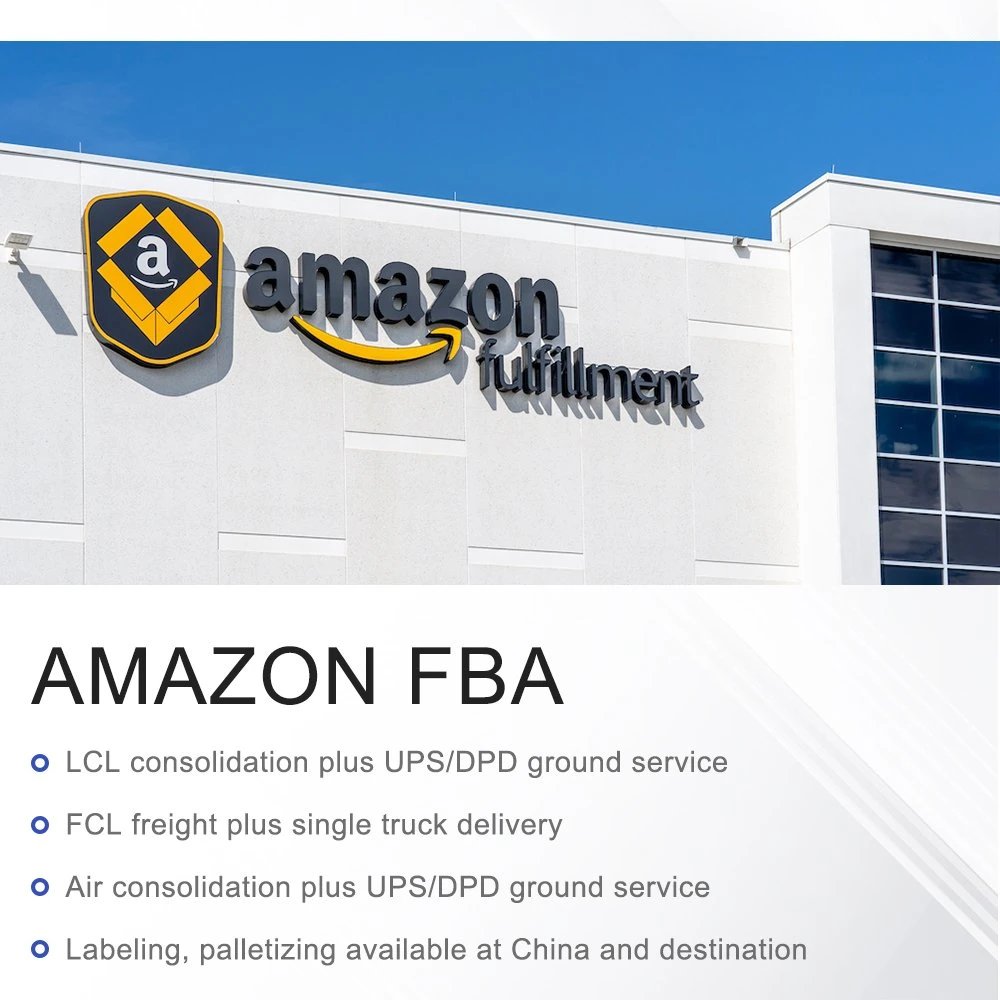 USA Fba Amazon Sea Freight or China Container Cargo Ships to USA