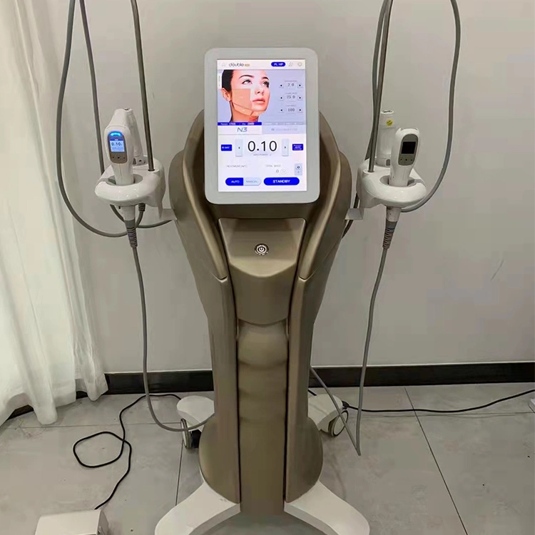 Focused Ultrasound Technology Ultrasonic Mfu RF 10 Cartridges Shaping Beauty Device for Skin Tightening and Best Wrinkle Remover Ultrasound Pmt