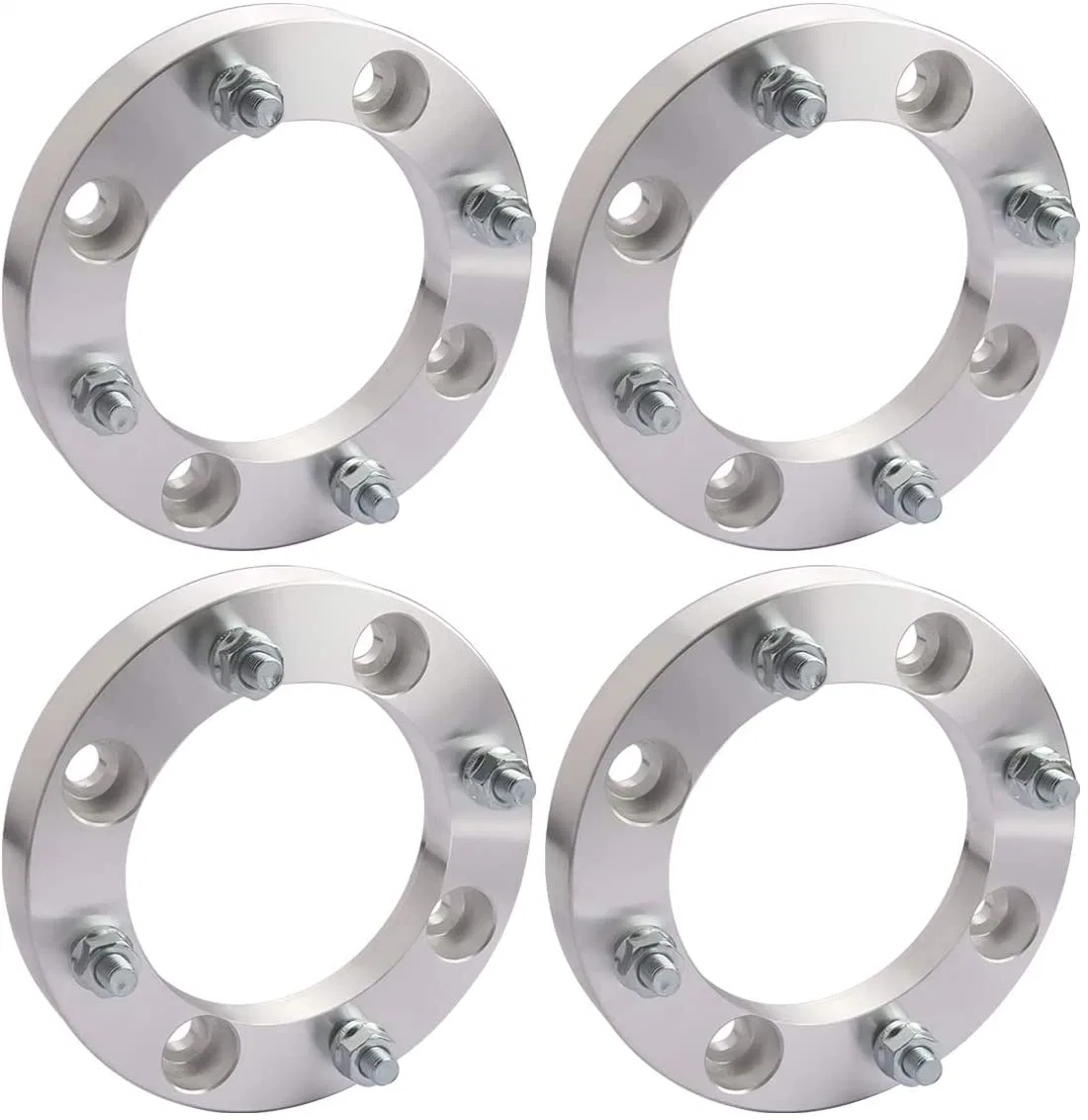 4X137 ATV Wheel Spacers with 1" 110mm Hub Bore 10X1.25 Studs