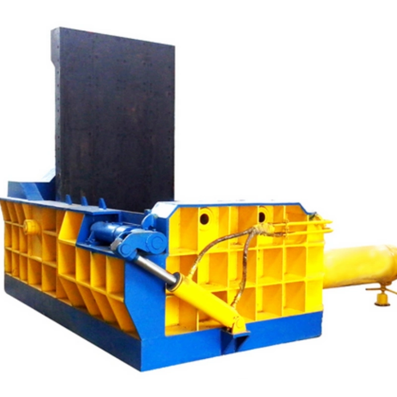 Hydraulic Waste Paper Plastic Pet Bottle Aluminum Copper Scrap Steel Iron Nonferrous Metal Pressing Banding Automatic Square Recycling Baler China