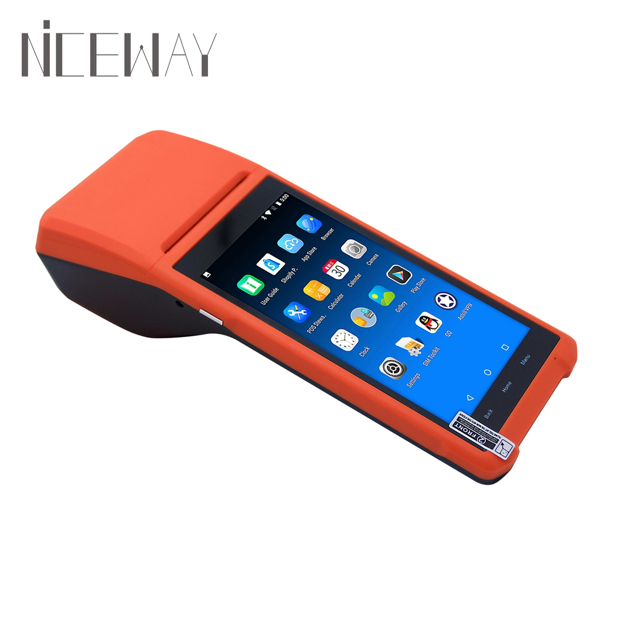 5.5 Inch Touch Screen Mobile Handheld Android POS Terminal Payment Computer