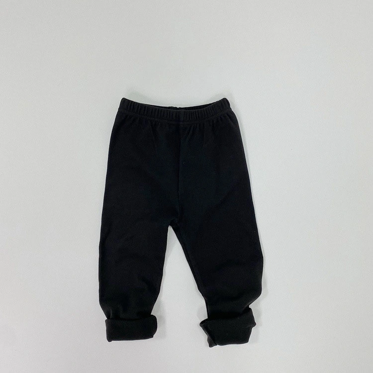 الإصدار الكوري Retro Soft Wxy Warm Children" S Leggings Baby بنت بدلة صبيان وبنات يقترن مع عضويّة لباس مجموعة