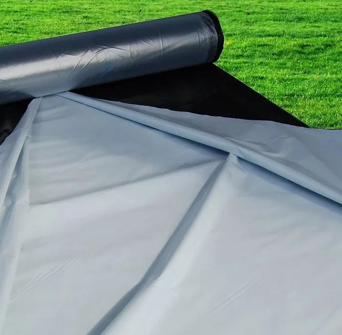 Plastic PE White&Black Film/Silo Tarp/Plastic Silo Cover Hydroponic Plastic Poly Film Black and White Panda Film