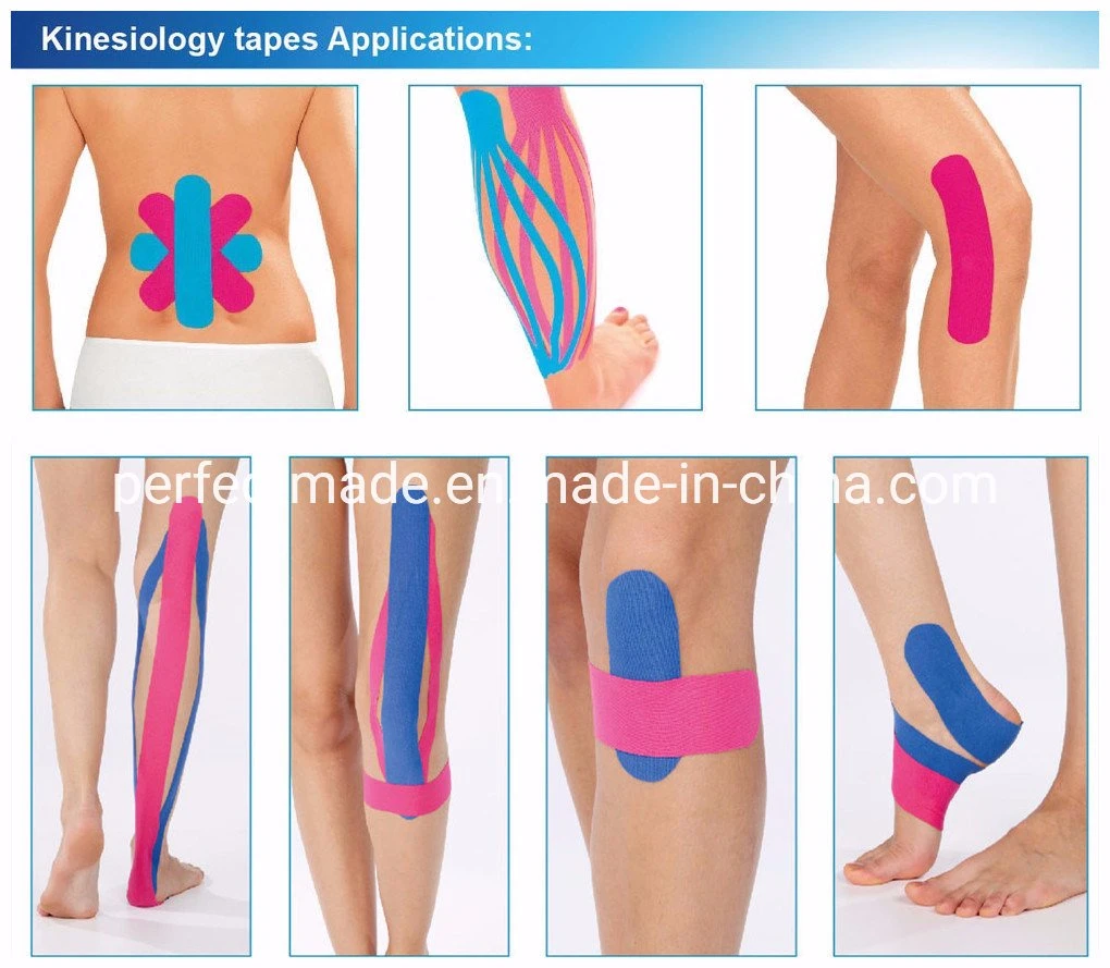 Sports Elastic Therapy Muscle Physiotherapy Orthopedics Cotton Kinesiology Tape