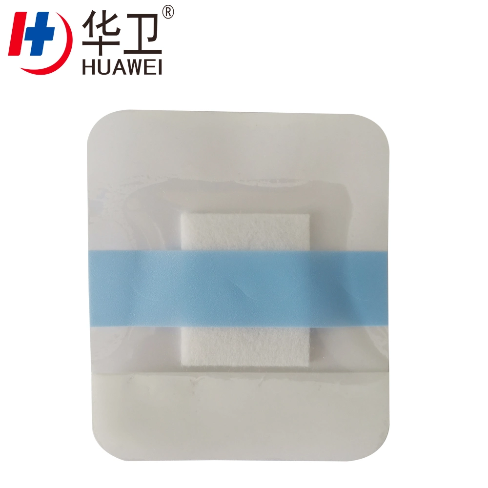 Medical Sterile Waterproof Transparent Wound Dressing Adhesive Dressing with Pad Island Type OEM