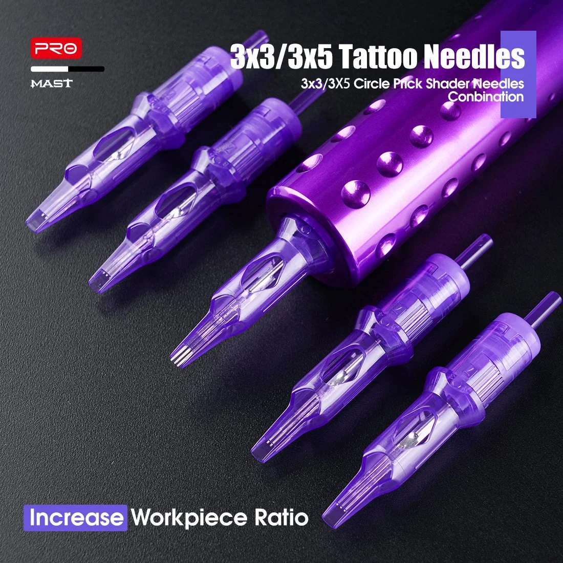 Mast pro in verschiedenen Modellen Taper Tattoo Patronen Nadeln 20pcs / Box