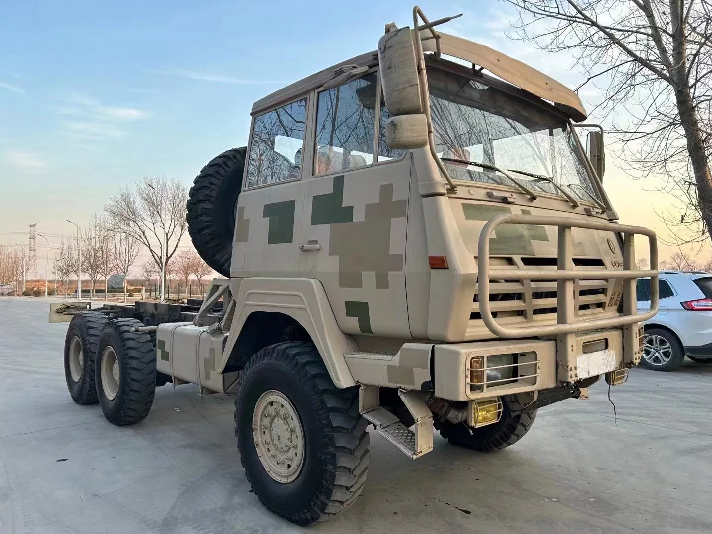 Shacman sx2150 шасси с удлиненной кабиной всех внедорожных грузовиков 6X6