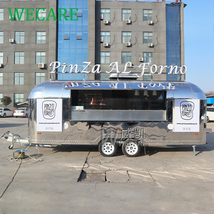 Wecare Personalized Customization DOT/EEC Valid Food Car Mobile Kitchen Food Trailer Mobile Bar Trailers Food Cart