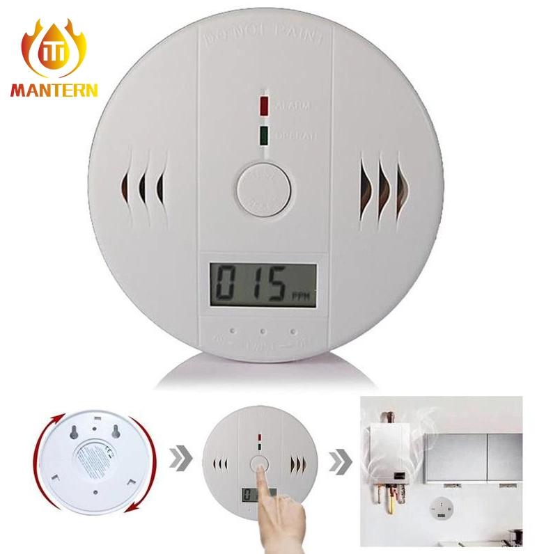 Household Dedicated Fire Alarm Detector Intelligent Smoke Carbon Monoxide Detection Alarm