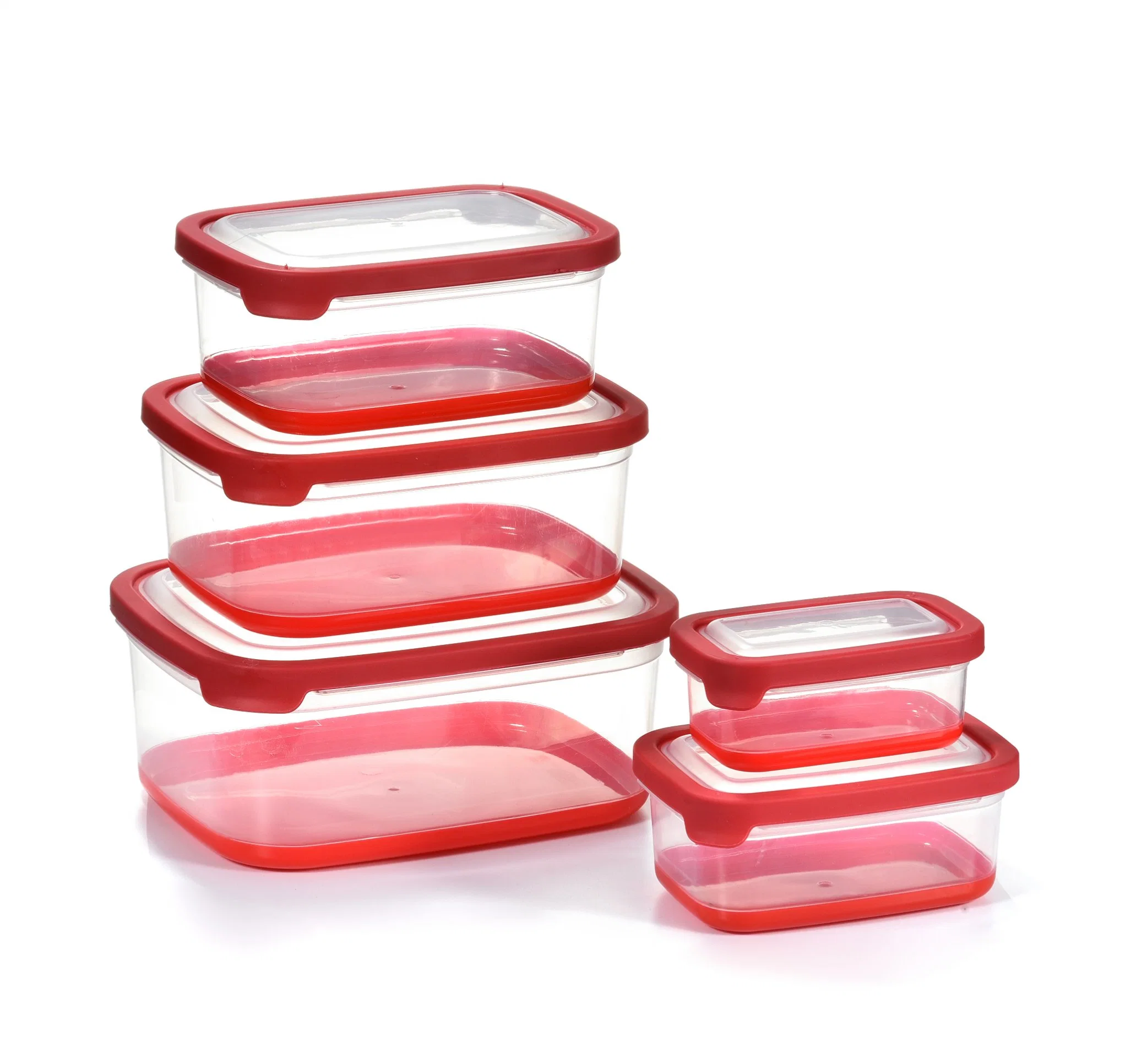 Colorful Food Container Plastic Kitchen Fruit Vegetable Storage