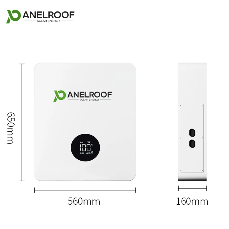 Panelroof Factory Price 5kwh 10kwh 100ah 200ah LiFePO4 Powerwall Lithium Battery for Energy Storage System