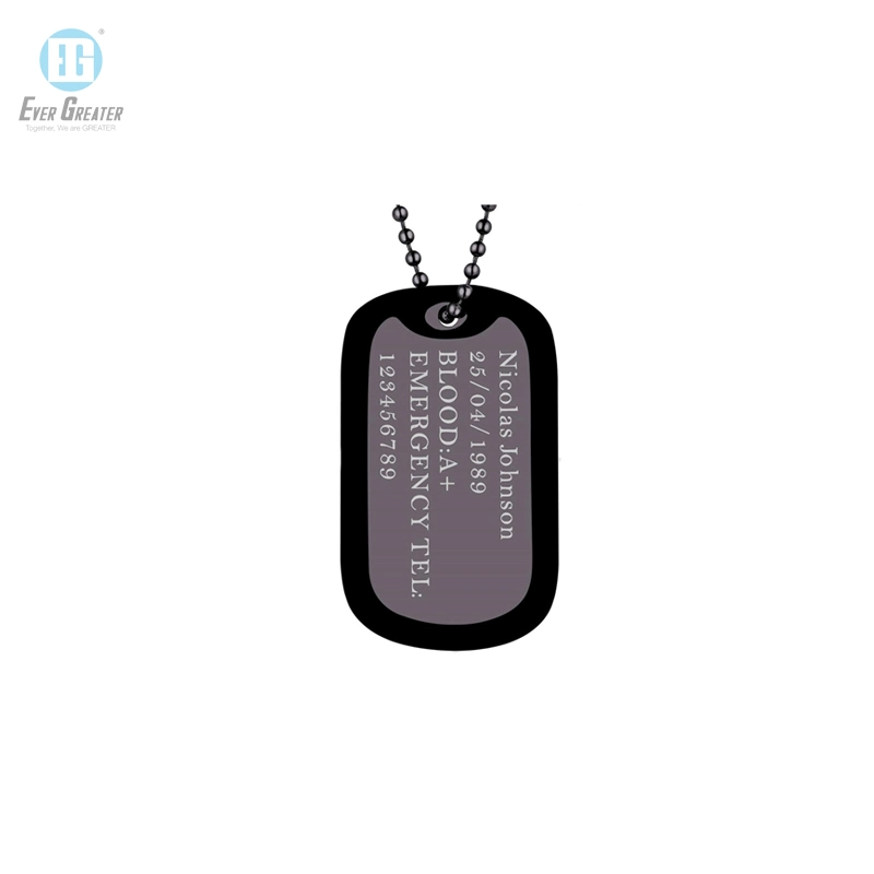 Customized Silicone Metal Dog Tag with Over 25 Years Experience and ISO Certs