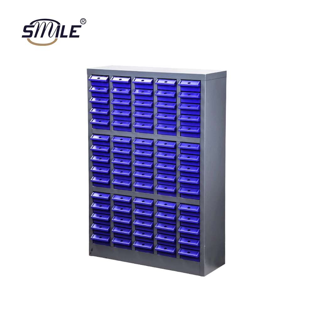 Smile Multi-Plastic Drawer Space Organizer Steel Spare Parts Storage Cabinet