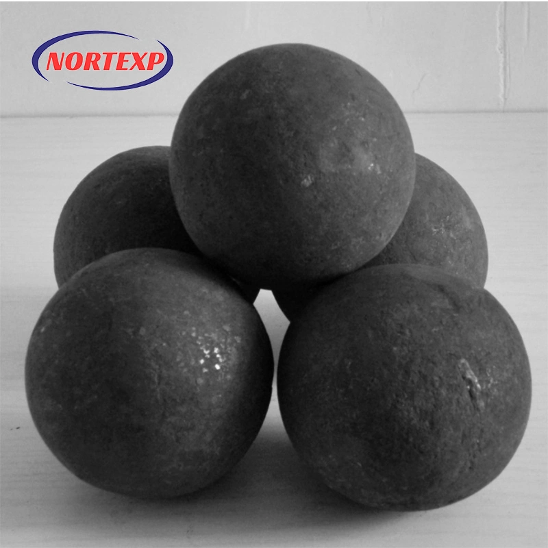 Grinding Steel Ball Forged by Abrasive Material Using for Mineral