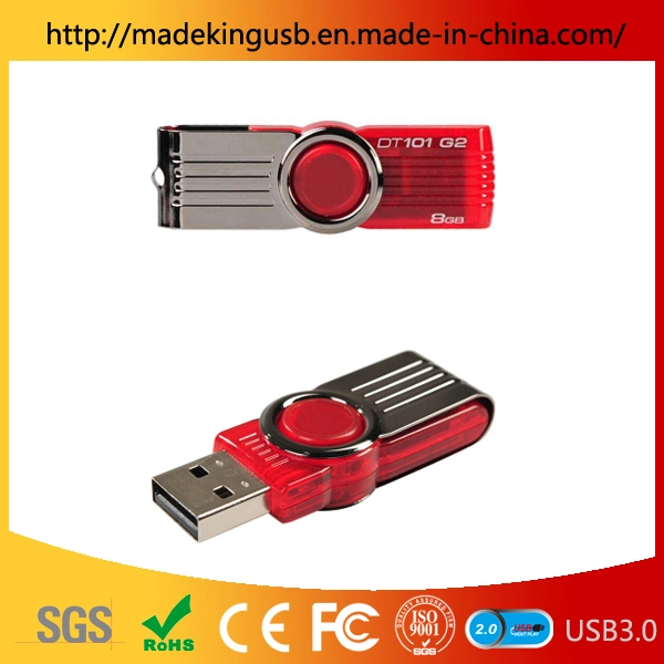 محرك أقراص بلاستيكي+معدني مزود بقلم USB/شريحة USB/محرك أقراص فلاش للذاكرة