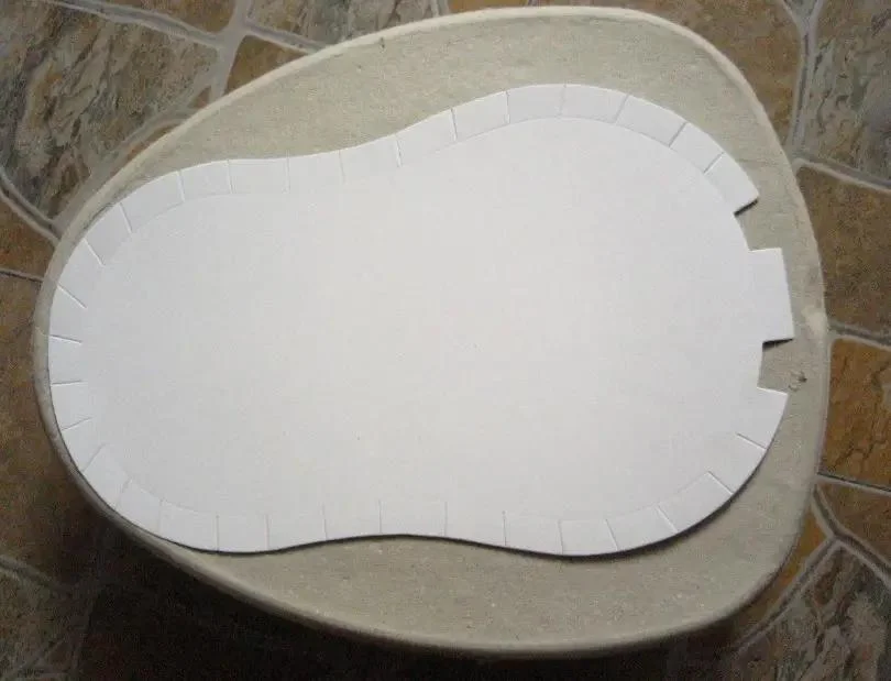 100% Recycled Paper Disposable Medical Pulp Products Paper Pulp Bedpan Liner Single Use