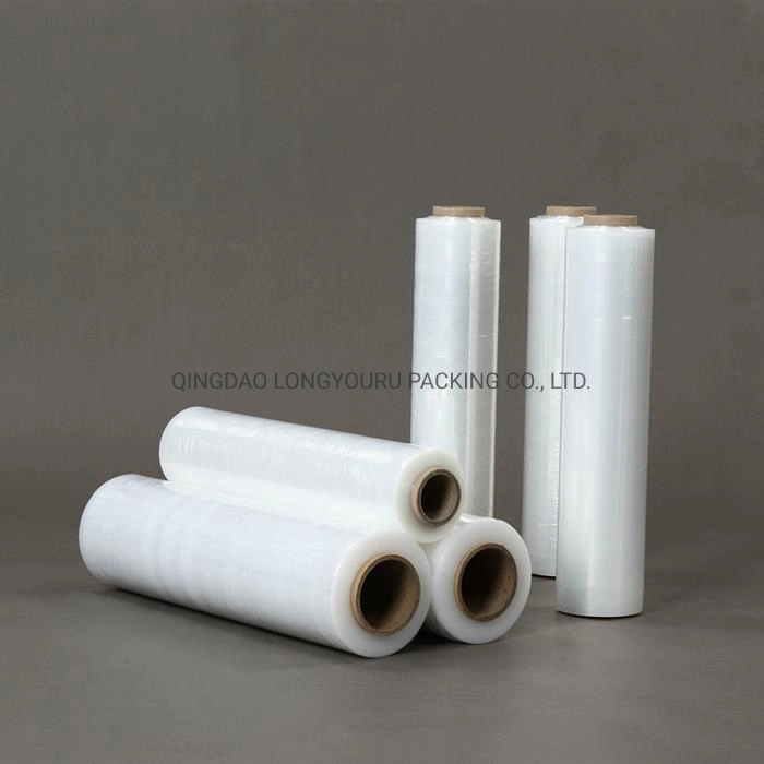 18mic/20mic Plastic Clear Cast Stretch Lamination Film for Pallets Packaging